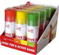 SISSEL Fun & Active Band 12er Set 4Stück/Farbe - 1St