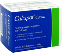 CALCIPOT Cacao Kautabletten - 100St - Calcium