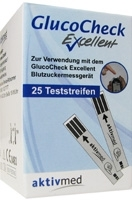 GLUCOCHECK Excellent Teststreifen - 25St