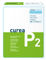CUREA P2 superabsorb.Wundauflage 20x20 cm - 25St