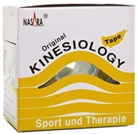 NASARA Kinesiologie Tape 5 cmx5 m gelb - 1St