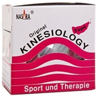 NASARA Kinesiologie Tape 5 cmx5 m pink - 1St