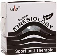 NASARA Kinesiologie Tape 5 cmx5 m schwarz - 1St