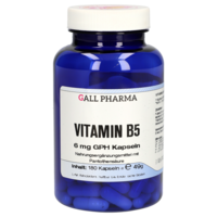 VITAMIN B5 6 mg GPH Kapseln - 180St