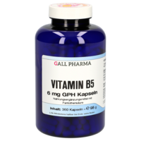 VITAMIN B5 6 mg GPH Kapseln - 360St