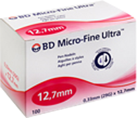 BD MICRO-FINE ULTRA Pen-Nadeln 0,33x12,7 mm - 100St - Insulininjektion & Penkanülen