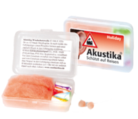 AKUSTIKA Holiday Windschutzwolle+Lärmschutzstöp. - 1P