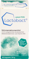 LACTOBACT omni FOS magensaftresistente Kapseln - 60St - Darmflora-Aufbau