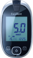 GLUCOCHECK Excellent Blutzuckermessger.Set mmol/l - 1St