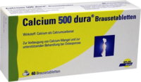 CALCIUM 500 dura Brausetabletten - 40St