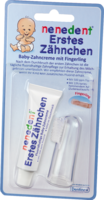 NENEDENT Baby Erstes Zähnchen Zahncr.+Fingerling - 15ml - Zahn- & Zungenbürsten