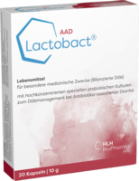 LACTOBACT AAD magensaftresistente Kapseln - 20St - Darmflora-Aufbau