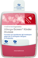 ALLERGO SCREEN Bluttest Kinder - 1St