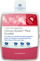 ALLERGO SCREEN Bluttest Nahrungsmittel plus - 1St