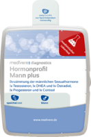 HORMONE Mann plus Speichteltest - 1St
