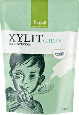 XYLIT green Birkenzucker Pulver 600 g
