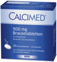 CALCIMED 500 mg Brausetabletten - 20St