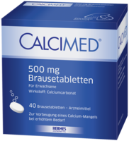 CALCIMED 500 mg Brausetabletten - 40St - Calcium