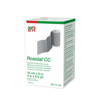 ROSIDAL CC kohäsive Kompressionsbinde 10 cmx6 m - 1St