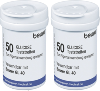 BEURER GL40 Blutzuckerteststreifen - 100St