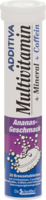 ADDITIVA Multivit.+Mineral+Coff.Ananas R Br.-Tabl. - 20St - Vitamingetränke