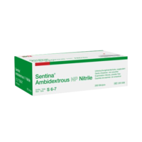 SENTINA Ambidextrous Nitrile U-Hands.unsteril Gr.S - 200St