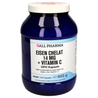 EISEN CHELAT 14 mg+Vitamin C GPH Kapseln - 1750St