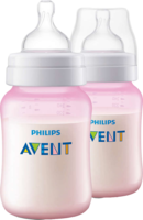 AVENT Flasche 260 ml Doppelpackung pink - 2St