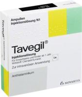 TAVEGIL Injektionslösung 2 mg/2 ml Ampullen - 5X2ml