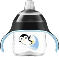 AVENT Sip No Drip Becher 200 ml schwarz - 1St