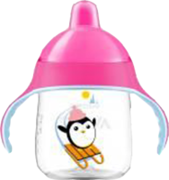 AVENT Sip No Drip Becher 260 ml pink - 1St