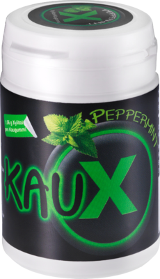 KAUX Zahnpflegekaugummi Peppermint mit Xylitol 40 St