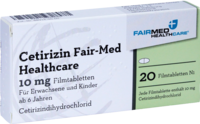 CETIRIZIN Fair-Med Healthcare 10 mg Filmtabletten - 20St