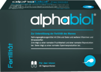 ALPHABIOL Fertilität für den Mann Kapseln - 60St
