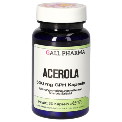 ACEROLA 500 mg GPH Kapseln 30 St