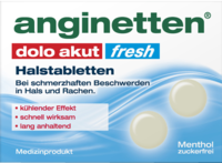 ANGINETTEN dolo akut fresh Halstabletten - 24St