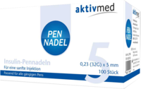 PEN-NADELN Universal 5 Kanülen 0,23x5 mm 32 G - 100St
