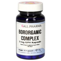 BORORGANIC complex 3 mg GPH Kapseln - 30St