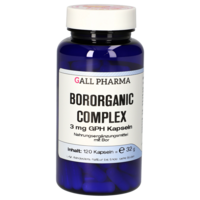 BORORGANIC complex 3 mg GPH Kapseln - 120St