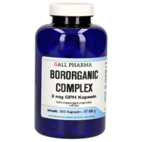 BORORGANIC complex 3 mg GPH Kapseln - 360St