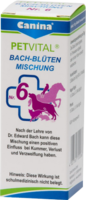 PETVITAL Bachblüten Nr.6 Globuli vet. - 10g