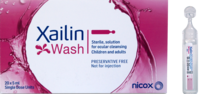 XAILIN Wash Augenspüllösung in Einzeldosen - 20X5ml - Gegen gereizte Augen