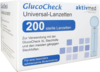 GLUCOCHECK Lanzetten Universal