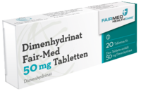 DIMENHYDRINAT Fair-Med 50 mg Tabletten - 20St