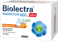 BIOLECTRA Magnesium 400 mg ultra Trinkgran.Orange - 40St - Magnesium