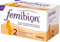FEMIBION Schwangerschaft 2 D3+DHA+400 µg Folat - 2X30St - Nahrungsergänzung
