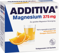 ADDITIVA Magnesium 375 mg Sachets Orange - 20St
