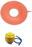 SITZRING/LUFTRING aufblasbar mit Pumpe 40 cm - 1St