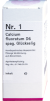 NR.1 Calcium fluoratum D 6 spag.Glückselig - 50ml
