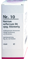 NR.10 Natrium sulfuricum D 6 spag.Glückselig - 50ml